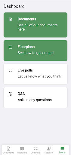Android application BNP Paribas CIB Events screenshort