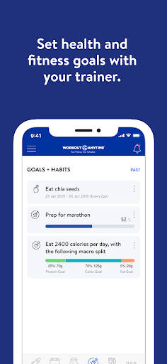 Screenshot of Workout Anytime Go