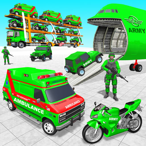 Army Ambulance Transport Truck  Icon