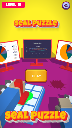 Android application Seal Puzzle screenshort