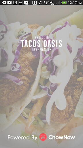 Android application Tacos Oasis screenshort