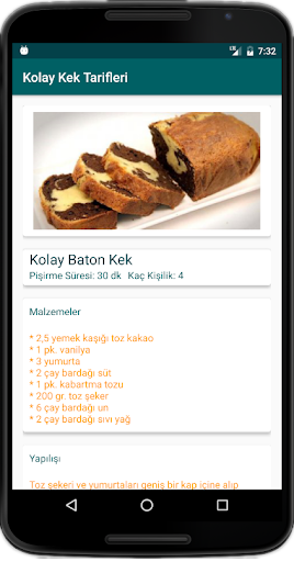 İnternetsiz Kek Tarifleri Screenshot 3 - AppWisp.com
