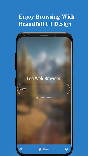 Android application Leo Web Browser Demo screenshort