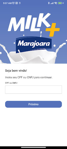 Android application Milk+ screenshort
