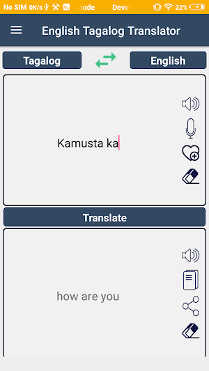 English translate to tagalog