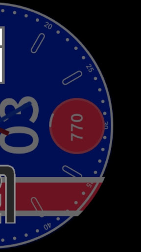 NY Giants Watchface for WearOS Screen 2