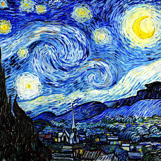 Van Gogh Famous Art Paintings logo