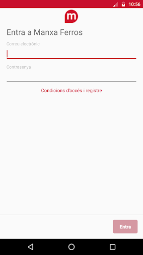 Android application Manxa Ferros screenshort