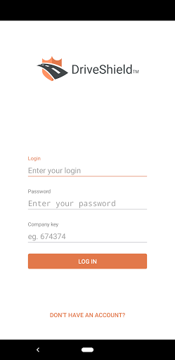 Android application DriveShield screenshort