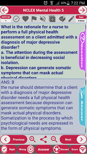 NCLEX Mental Health: Exam Prep Screen 2