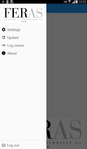Android application FERAS screenshort