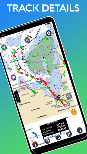 Android application Bali Islands Offline GPS Chart screenshort