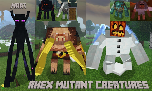 Rhex Mutant Creture Mod for Minecraft PE