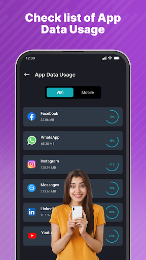 Wifi Password & Speed Test App Screen 3