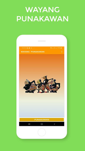 Android application WAYANG PUNAKAWAN screenshort