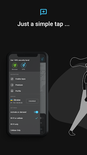 DS Defender VPN Screen 2