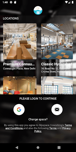 Android application Digicuro - Space Automation screenshort
