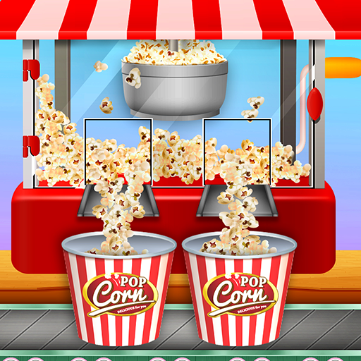 Popcorn Snack Cooking Factory logo