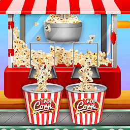 Icon image Popcorn Snack Cooking Factory