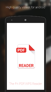Fri PDF XPS Reader Viewer Screenshot