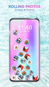 Screenshot 8 Rolling Icon: 3D Wallpaper android