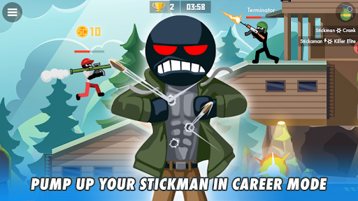 Stickman Combats: Multiplayer Stick Battle Shooter  screenshots 12