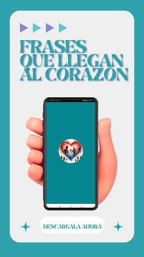 Android application Frases Que Llegan Al Corazón screenshort