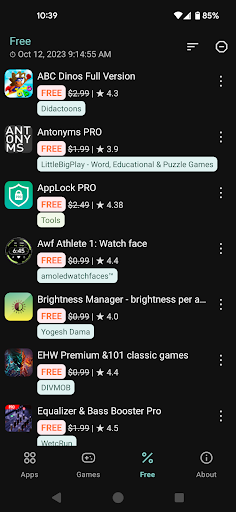 Screenshot of AppsOnSale - Apps & games sale
