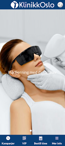 Android application Klinikk Oslo screenshort
