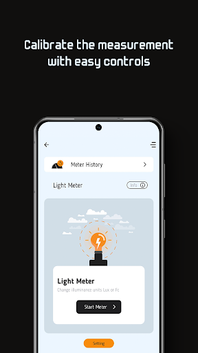 lux Light Meter : illuminance Screen 3