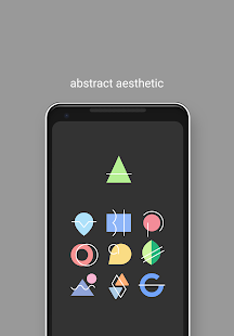 Appstract Icon Pack (Dark) Captura de pantalla