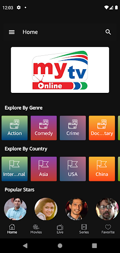 mytvonline tv Screen 2