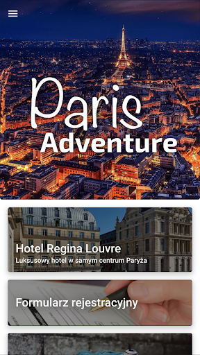 Android application Margot Travel screenshort