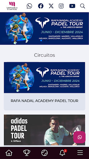 Android application Metodika Eventos screenshort