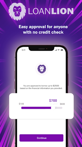 Loan Lion Personal Loans Screen 3