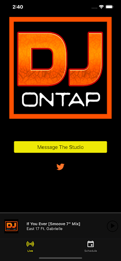 Android application DJOnTapRadio.COM screenshort