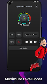 Equalizer FX Booster 1.0 APK + Mod (Unlimited money) untuk android