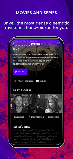 MYST: Streaming Player App for Screen 2