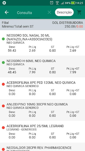 Android application Gol Logística - Servcon screenshort