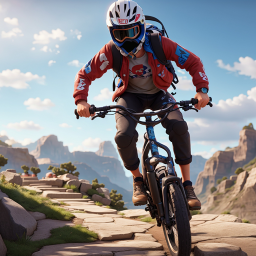 Mountain Bicycle Games 3D