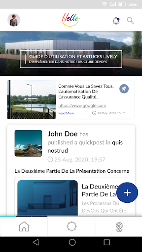 Hello Groupe ALSEI Screen 2