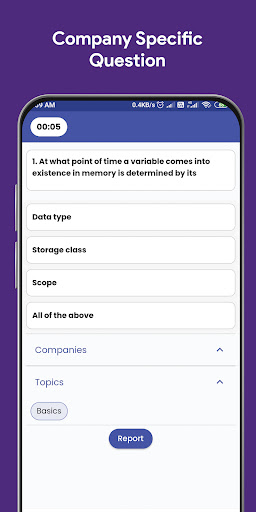 CodeChoice Screen 3