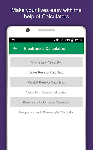 Screenshot of Electronics Dictionary Offline