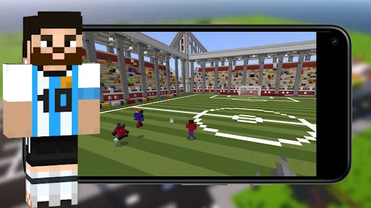 Soccer mod Minecraft PE