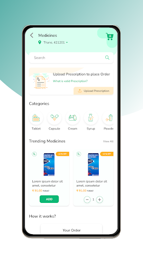 Medibhai - HealthCare Partner Screen 3