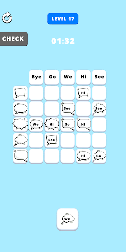 Complete the Table Screen 2