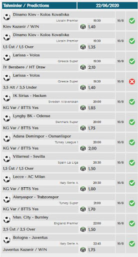 Sports Betting / 95% Success Screen 3