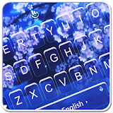 Live 3D Blue Cherry Petals Rain Keyboard Theme icon
