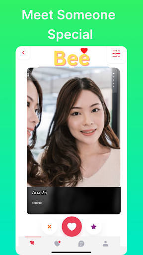 Android application BEE - Meet Korean Friends screenshort