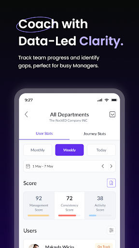 The RockED App Screen 3